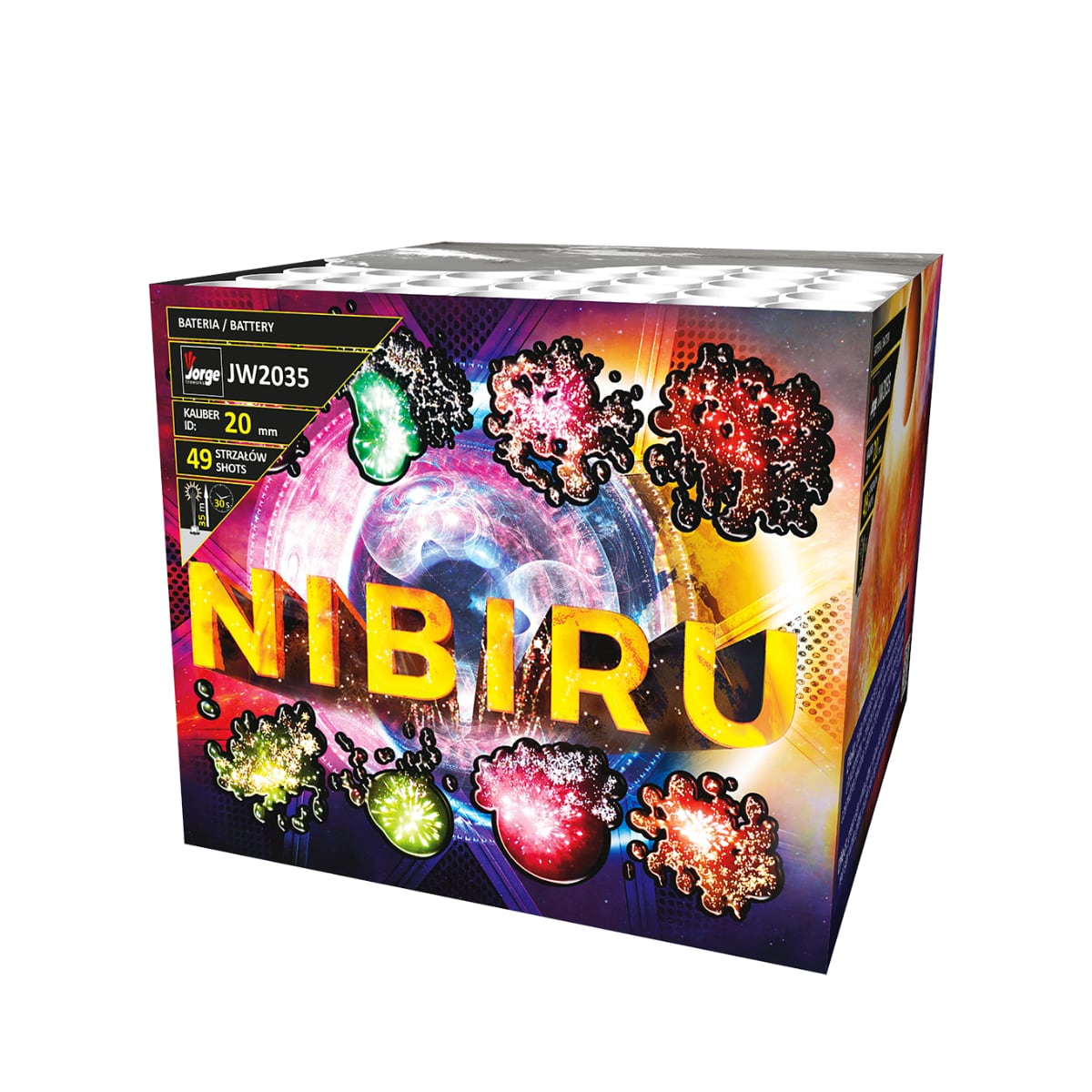 Giochi pirotecnici Nibiru 49 Colpi fuochi d'artificio