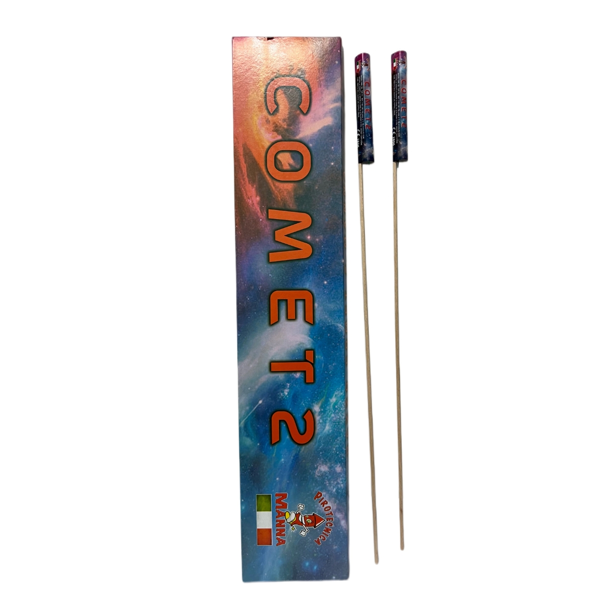 giochi pirotecnici razzo comet 2