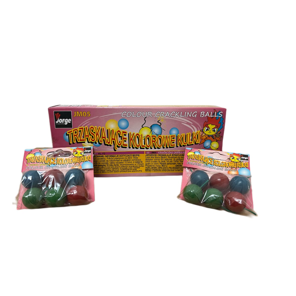 Giochi pirotecnici Pallina cracker con miccia petardo